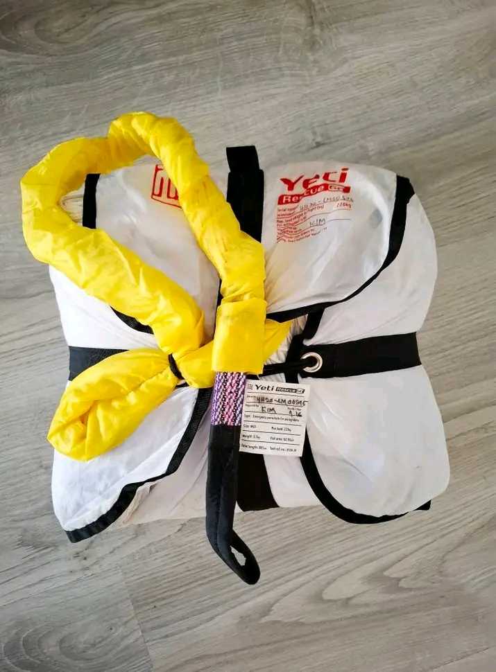 Parachute Yeti Gin : Parachute secours Gin Yeti 60. Parachute secours Gin Yeti 60