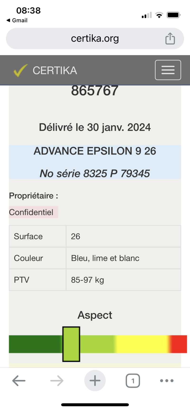 Advance Epsilon 9