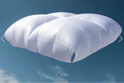 Gin Glider Yeti UL, 2022, poids 1,17 kg, charge max 120 kg