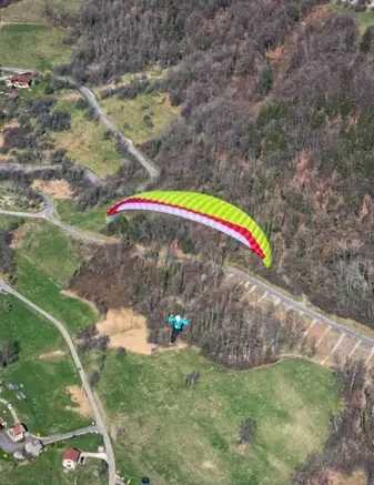 Airdesign Susi, Ozone Ultralite  Gin Yeti 5 de 21m2. PTV 50 à 90 kg.