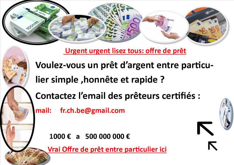 PRÊT ENTRE PARTICULIER sérieux en France Belgique Suisse: quelques conseils de