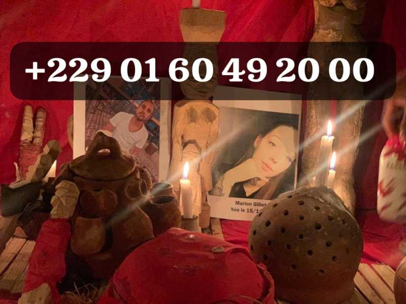 Retour affectif rapide Gratuit de son ex en 24 heures +229 01 60 49 20 00 retour d'affection immédiat en 24h, 48h et en 72h. Récupérer son ex mari ou femme